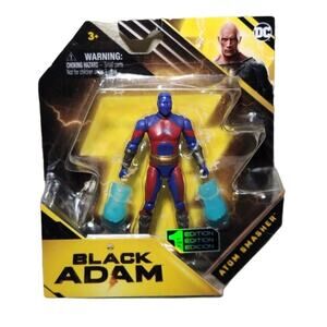 DC Black Adam Atom Smasher 1st Edition 4" Action Figure )Spin Masters, 2021) New